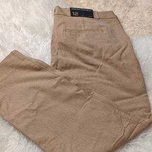 Brand New Tan Banana Republic Sloan Pant Size 12